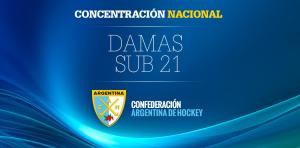 CONCENTRACIN NACIONAL DAMAS SUB 21